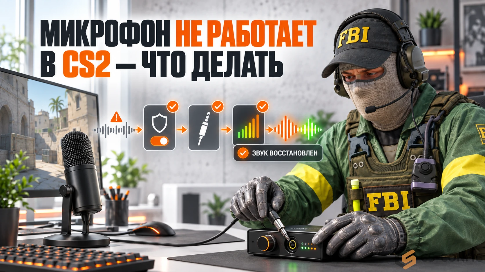 Что делать, если микрофон не работает