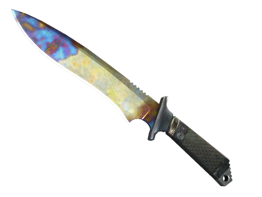 Classic Knife | Case Hardened после полевых испытаний для CS2