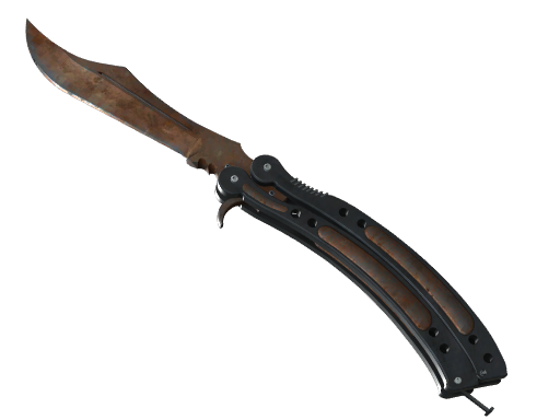 Butterfly Knife | Rust Coat закаленное в боях для CS2