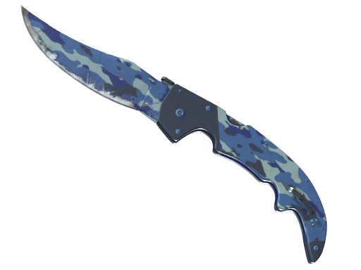 Falchion Knife | Bright Water поношенное для CS2