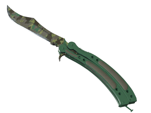 Butterfly Knife | Boreal Forest поношенное для CS2