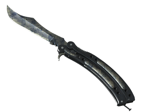 Butterfly Knife | Stained закаленное в боях для CS2