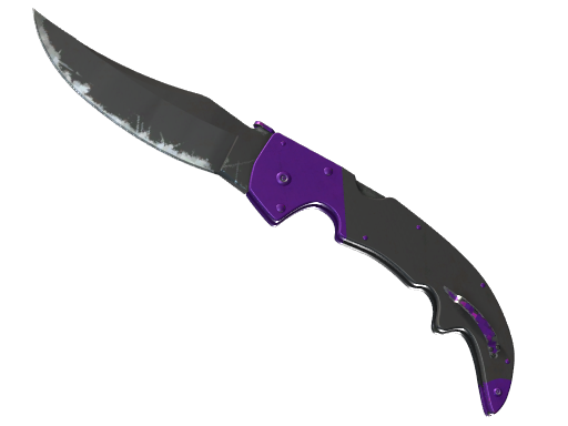Falchion Knife | Ultraviolet после полевых испытаний для CS2