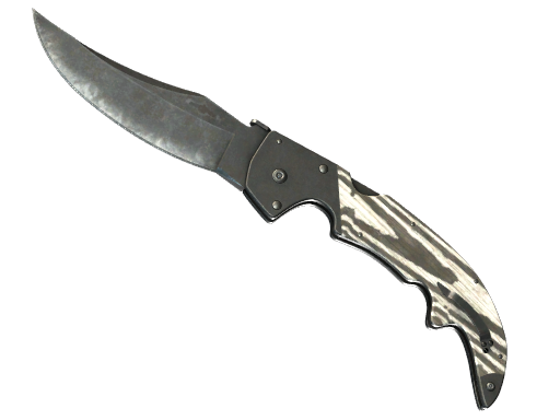 Falchion Knife | Black Laminate поношенное для CS2