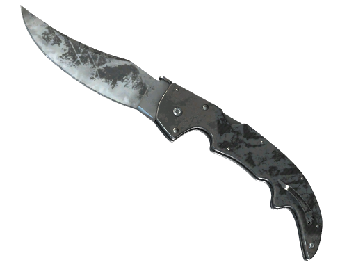 Falchion Knife | Night закаленное в боях для CS2