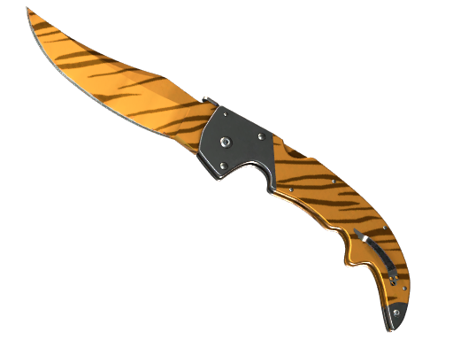 Falchion Knife | Tiger Tooth немного поношенное для CS2