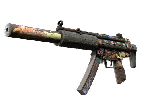 MP5-SD | Necro Jr. закаленное в боях для CS2