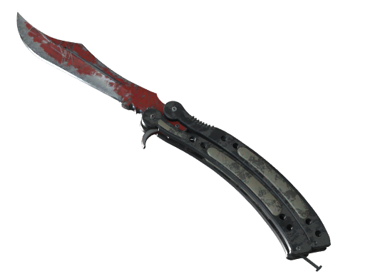 Butterfly Knife | Crimson Web закаленное в боях для CS2