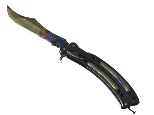 Butterfly Knife | Case Hardened закаленное в боях для CS2