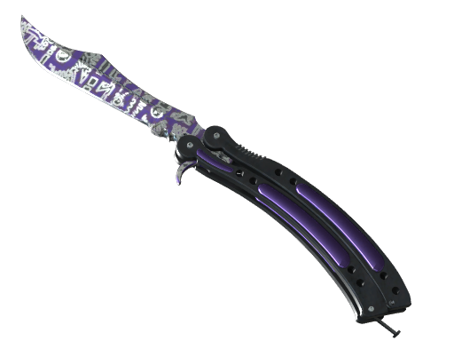 Butterfly Knife | Freehand немного поношенное для CS2