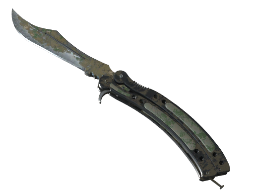 Butterfly Knife | Forest DDPAT закаленное в боях для CS2