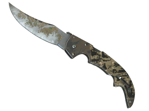 Falchion Knife | Forest DDPAT закаленное в боях для CS2
