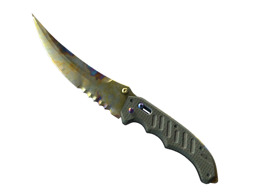 Flip Knife | Case Hardened после полевых испытаний для CS2