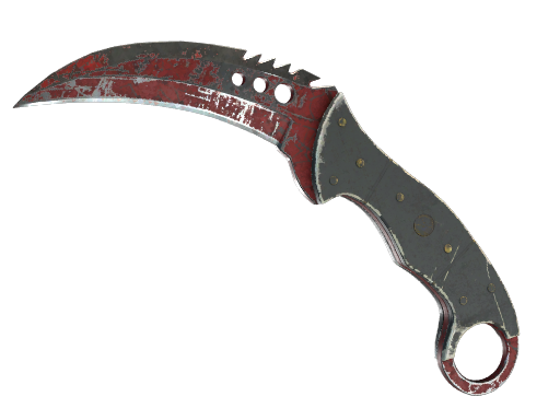 Talon Knife | Crimson Web закаленное в боях для CS2