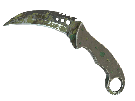 Talon Knife | Boreal Forest закаленное в боях для CS2