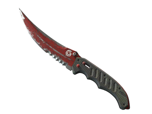 Flip Knife | Crimson Web закаленное в боях для CS2