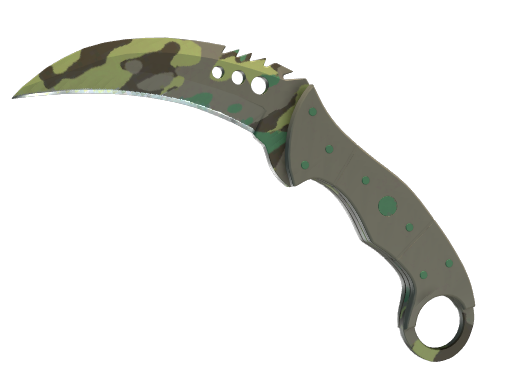 Talon Knife | Boreal Forest немного поношенное для CS2
