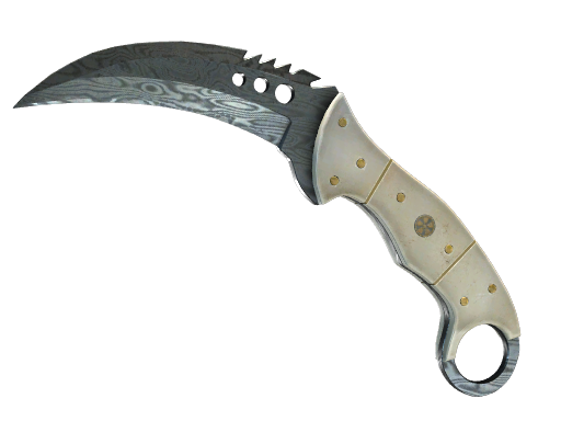 Talon Knife | Damascus Steel закаленное в боях для CS2