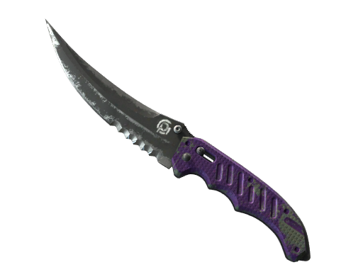 Flip Knife | Ultraviolet закаленное в боях для CS2