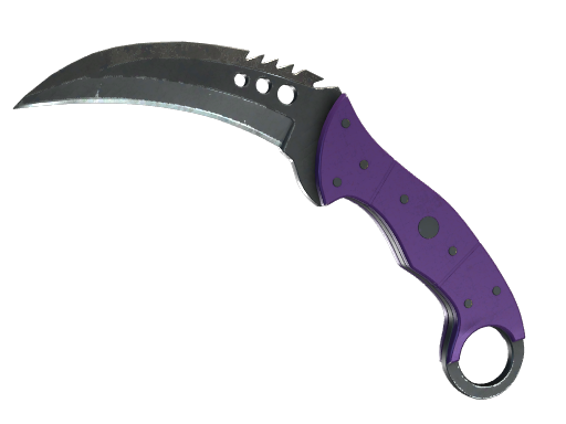 Talon Knife | Ultraviolet после полевых испытаний для CS2