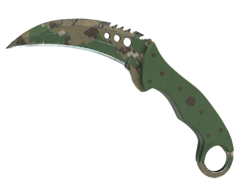 Talon Knife | Forest DDPAT после полевых испытаний для CS2