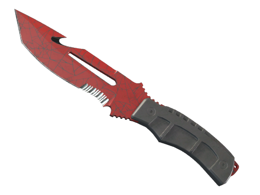 Survival Knife | Crimson Web поношенное для CS2