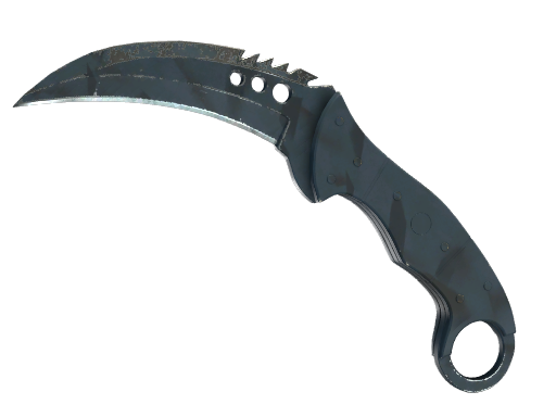 Talon Knife | Night Stripe после полевых испытаний для CS2