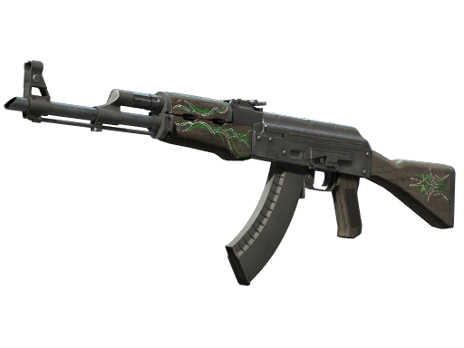 AK-47 | Emerald Pinstripe закаленное в боях для CS2