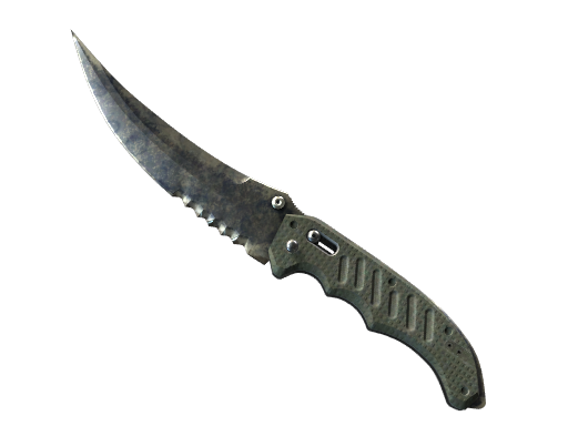 Flip Knife | Stained закаленное в боях для CS2