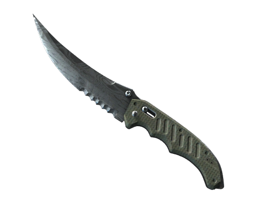 Flip Knife | Damascus Steel поношенное для CS2