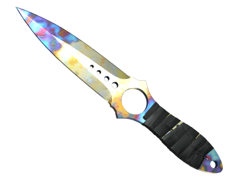 Skeleton Knife | Case Hardened немного поношенное для CS2