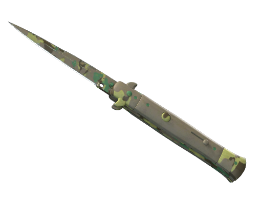Stiletto Knife | Boreal Forest после полевых испытаний для CS2