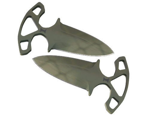 Shadow Daggers | Safari Mesh немного поношенное для CS2