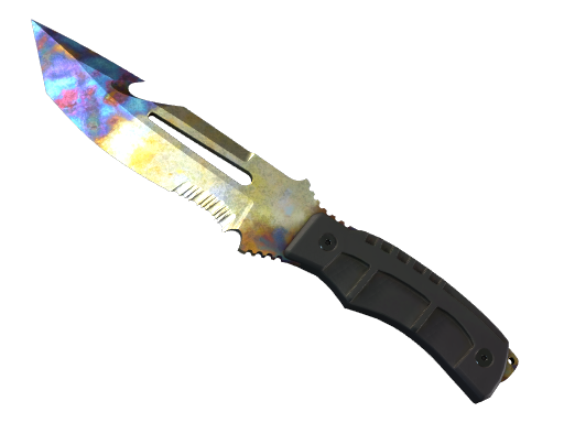 Survival Knife | Case Hardened после полевых испытаний для CS2