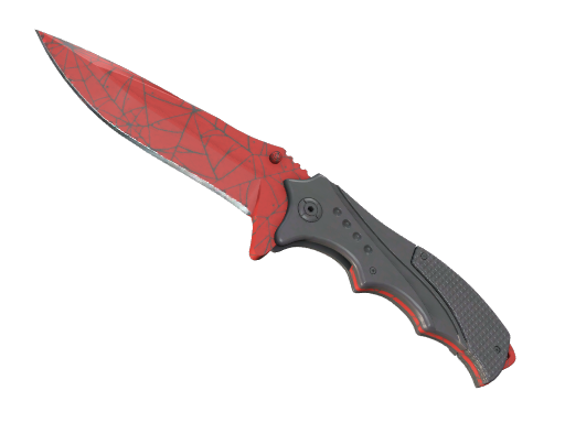 Nomad Knife | Crimson Web немного поношенное для CS2