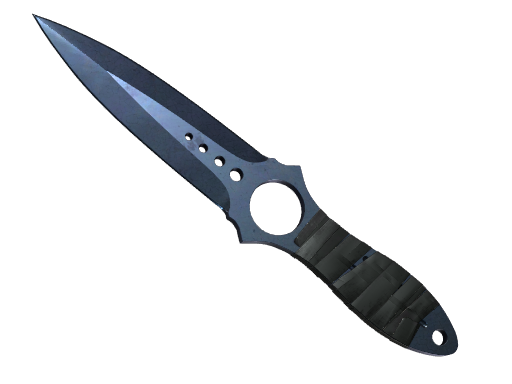 Skeleton Knife | Blue Steel закаленное в боях для CS2