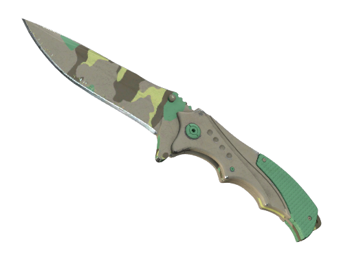 Nomad Knife | Boreal Forest после полевых испытаний для CS2