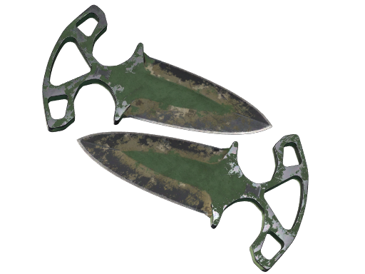Shadow Daggers | Forest DDPAT закаленное в боях для CS2