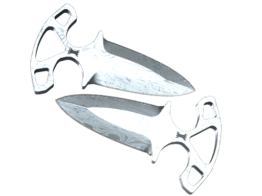 Shadow Daggers | Damascus Steel немного поношенное для CS2