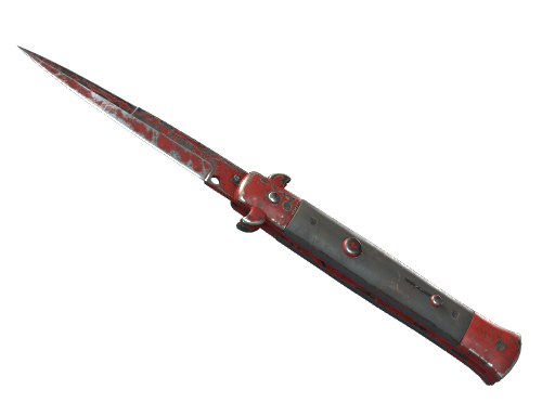 Stiletto Knife | Crimson Web закаленное в боях для CS2