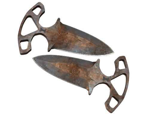 Shadow Daggers | Rust Coat закаленное в боях для CS2