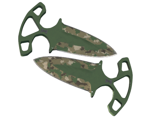Shadow Daggers | Forest DDPAT поношенное для CS2