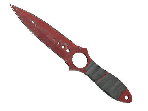Skeleton Knife | Crimson Web закаленное в боях для CS2