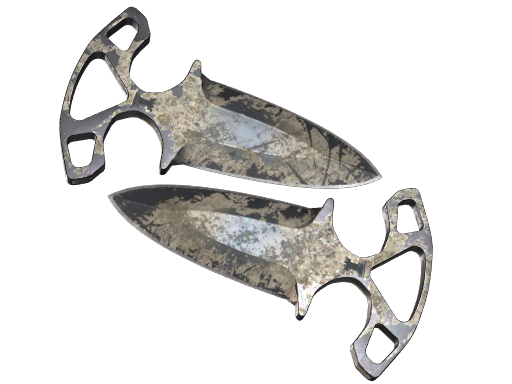 Shadow Daggers | Scorched закаленное в боях для CS2
