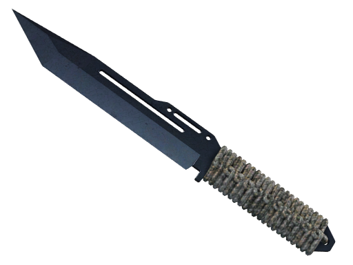 Paracord Knife | Blue Steel закаленное в боях для CS2