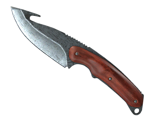 Gut Knife | Damascus Steel после полевых испытаний для CS2
