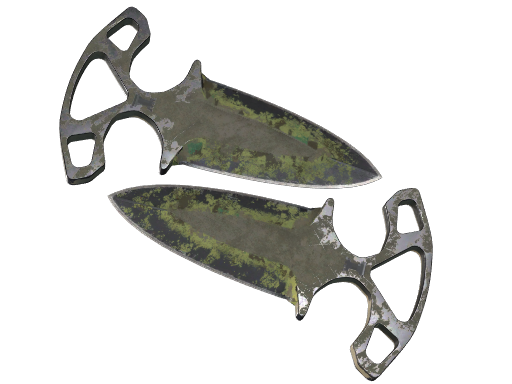 Shadow Daggers | Boreal Forest закаленное в боях для CS2