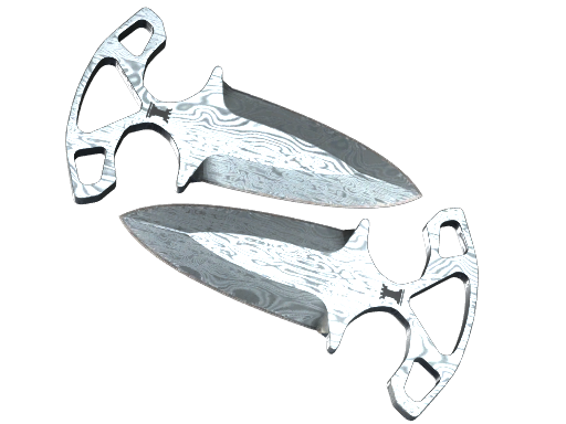 Shadow Daggers | Damascus Steel после полевых испытаний для CS2