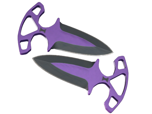 Shadow Daggers | Ultraviolet немного поношенное для CS2