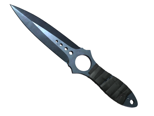 Skeleton Knife | Blue Steel немного поношенное для CS2